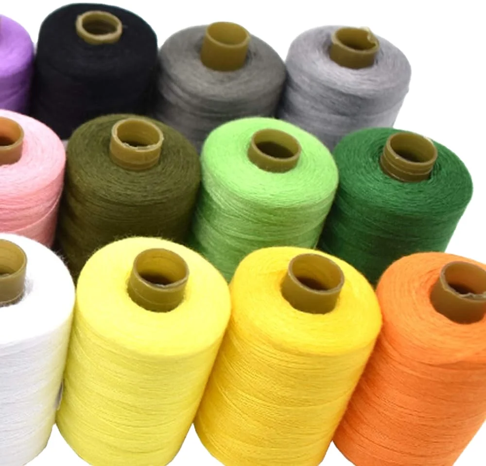 Sewing Thread 24 Colors Sewing Industrial Purpose for thread Machine and Hand Stitching 1500 Yards Nylon  Polyester