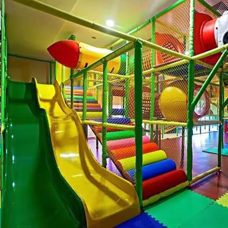 Factory Customized Interactive Playground with Dynamic Game Modules,Indoor Playground, Play Equipment for Kids