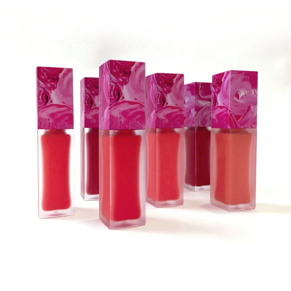 Wholesale Cosmetics Lip Gloss 8 Colors Luxury Lipgloss Private Label Lip Gloss Best Seller Liquid Matte Lipstick