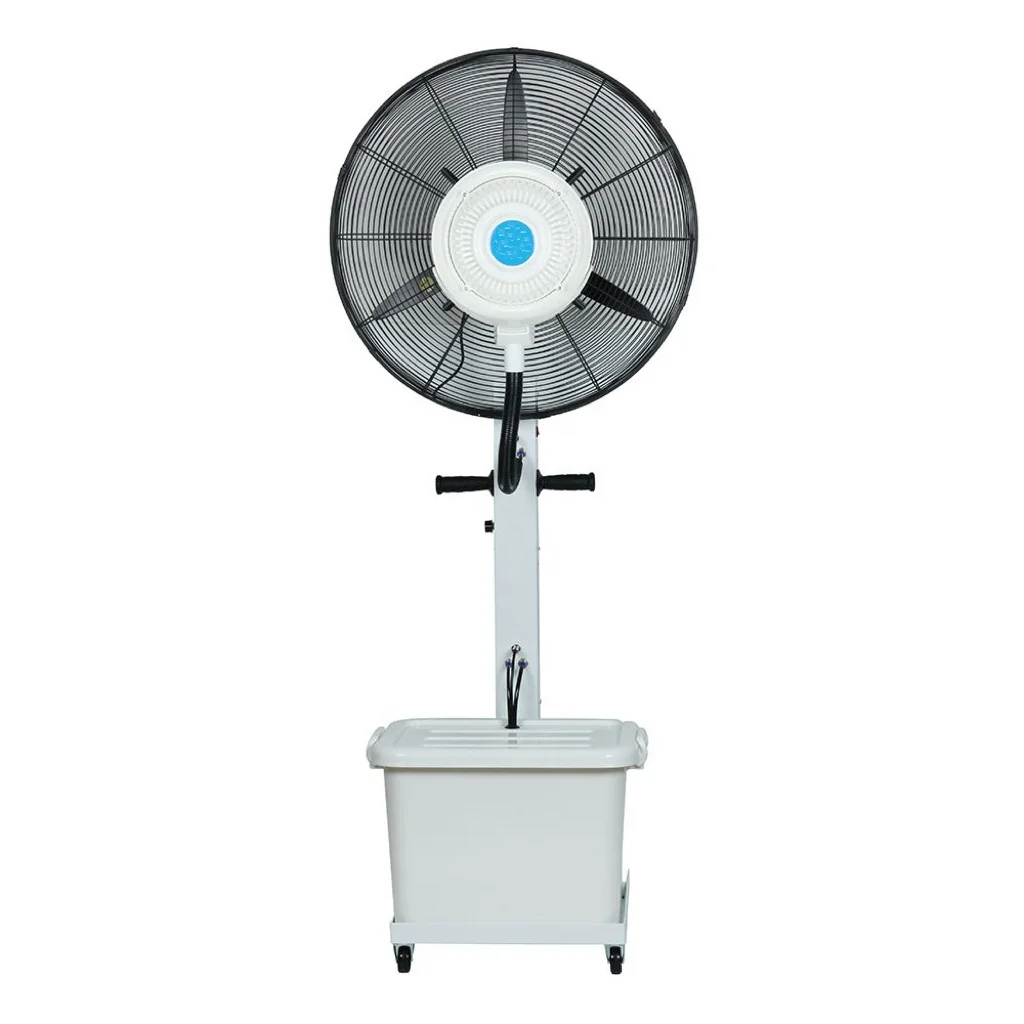 Portable fan Handheld Desk Use Battery plastic mini water spray fan Mist Fan