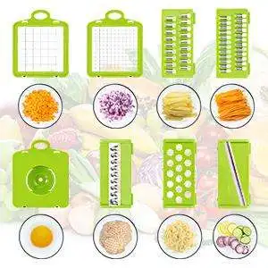 12 in 1 Kitchen Items Vegetable Chopper Multifunctional Food Slicer Vegetable Convenient Cutter