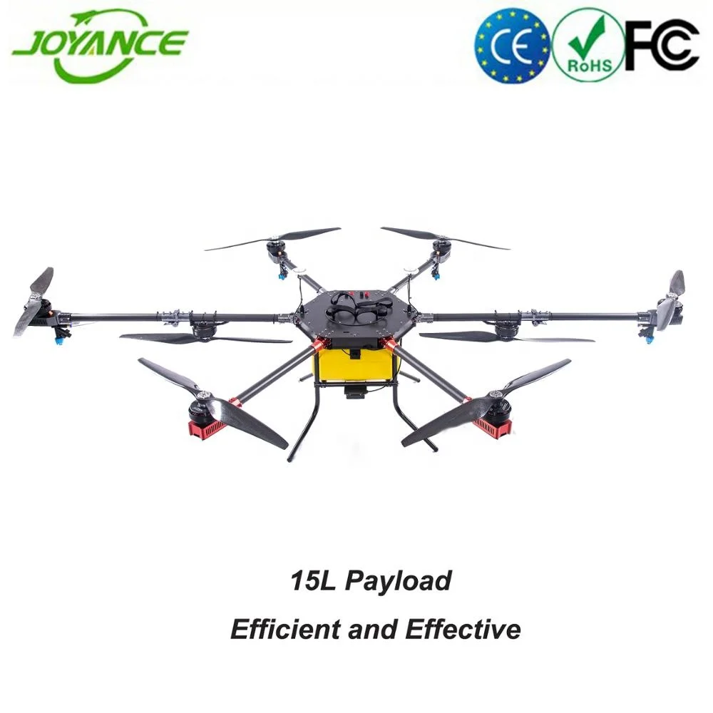 Payload 15L crop sprayer drone agricultural UAV for farmer