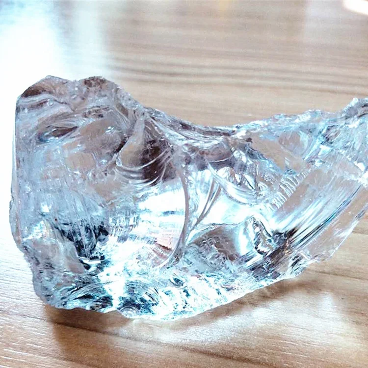 home decoration garden landscaping crystal white slag glass rock