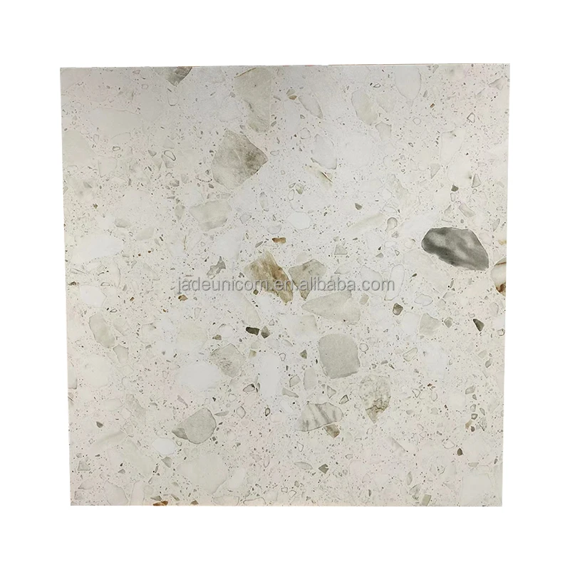 Китай заводская цена средняя серия Grey Terrazzo матовая Мраморная и гранитная керамическая напольная плитка
