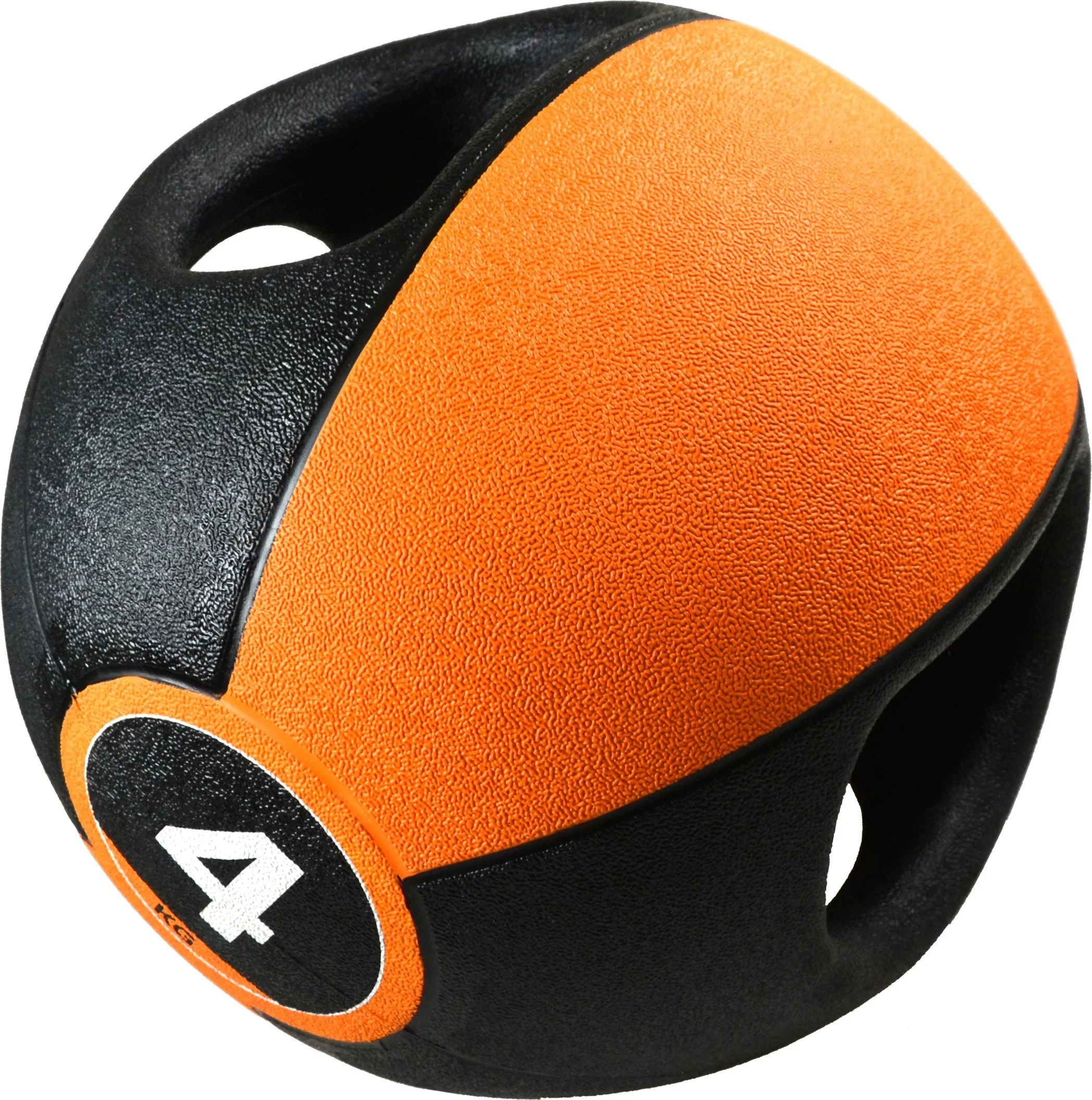  Нескользящий Резиновый медицинский мяч Medball с двумя ручками для функциональной тренировки и