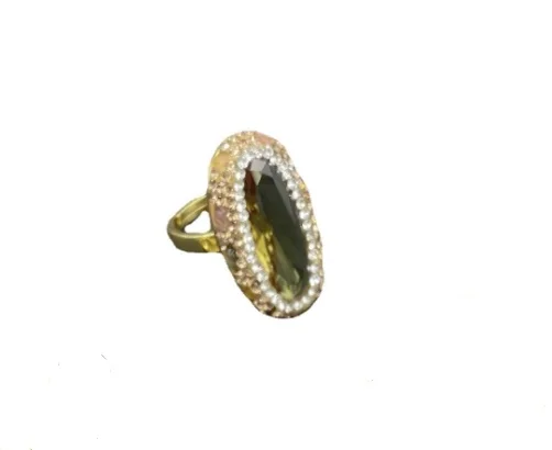 Turkey sudan stone  women adjustable ring wholesale  natural gemstone fine jewelry rings with natural stone