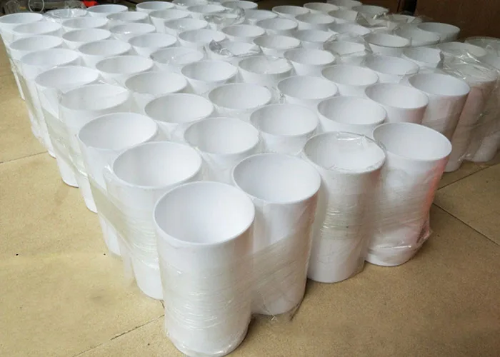 Ning E-Plastics opal colour White Cast Acrylic Pipe Polycarbonate Tube Transparent Acrylic Tube