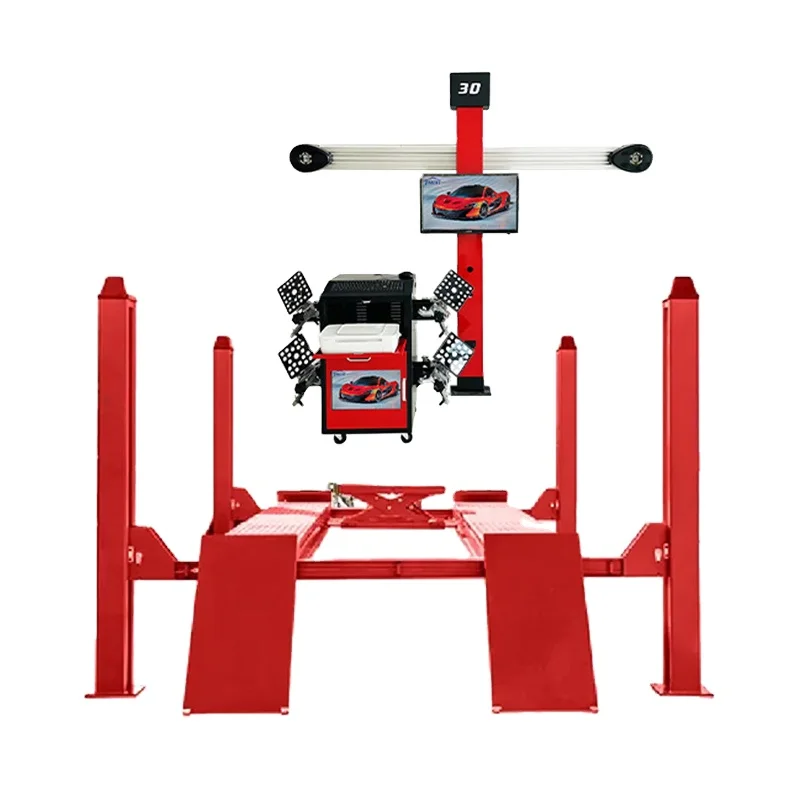 factory price 5.5 post lift for 3D wheel alignment machine for car care workshop