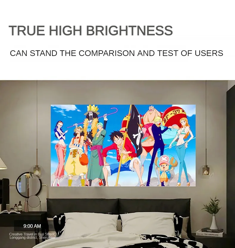 YUNDOO CY400 Global Version Projector Home Theater Projetor Dlp 4K Ultra Short Throw Laser Projector video beam projector