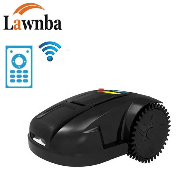 CE ROHS approval Li-ion battery mower robot with Polish Display