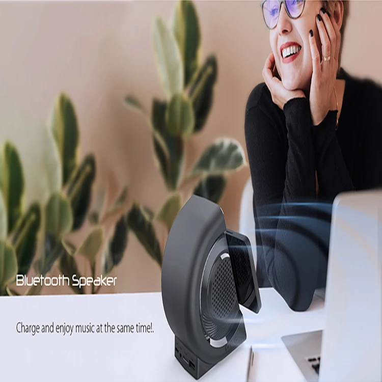 Guangdong Mobile Phone Stand Speakers SHABA WD-200 Alarm Clock FM Radio 1200mAh Portable BT Wireless Charging Active Big Speaker