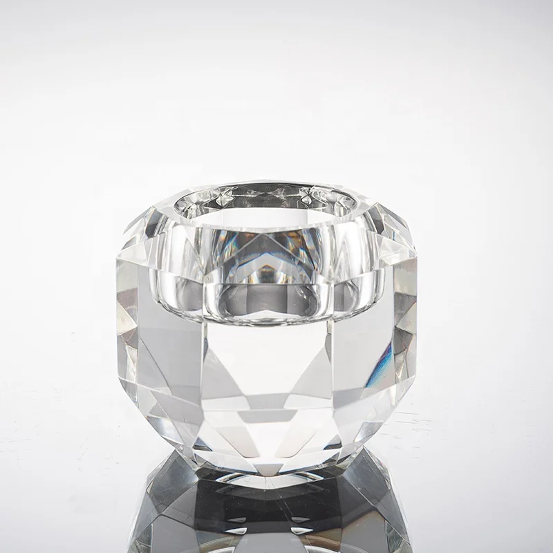 Индивидуальный кристальный подсвечник Donoucls, оптовая продажа в Pujiang 4,3 'dia X 1,2' H, оптовая продажа