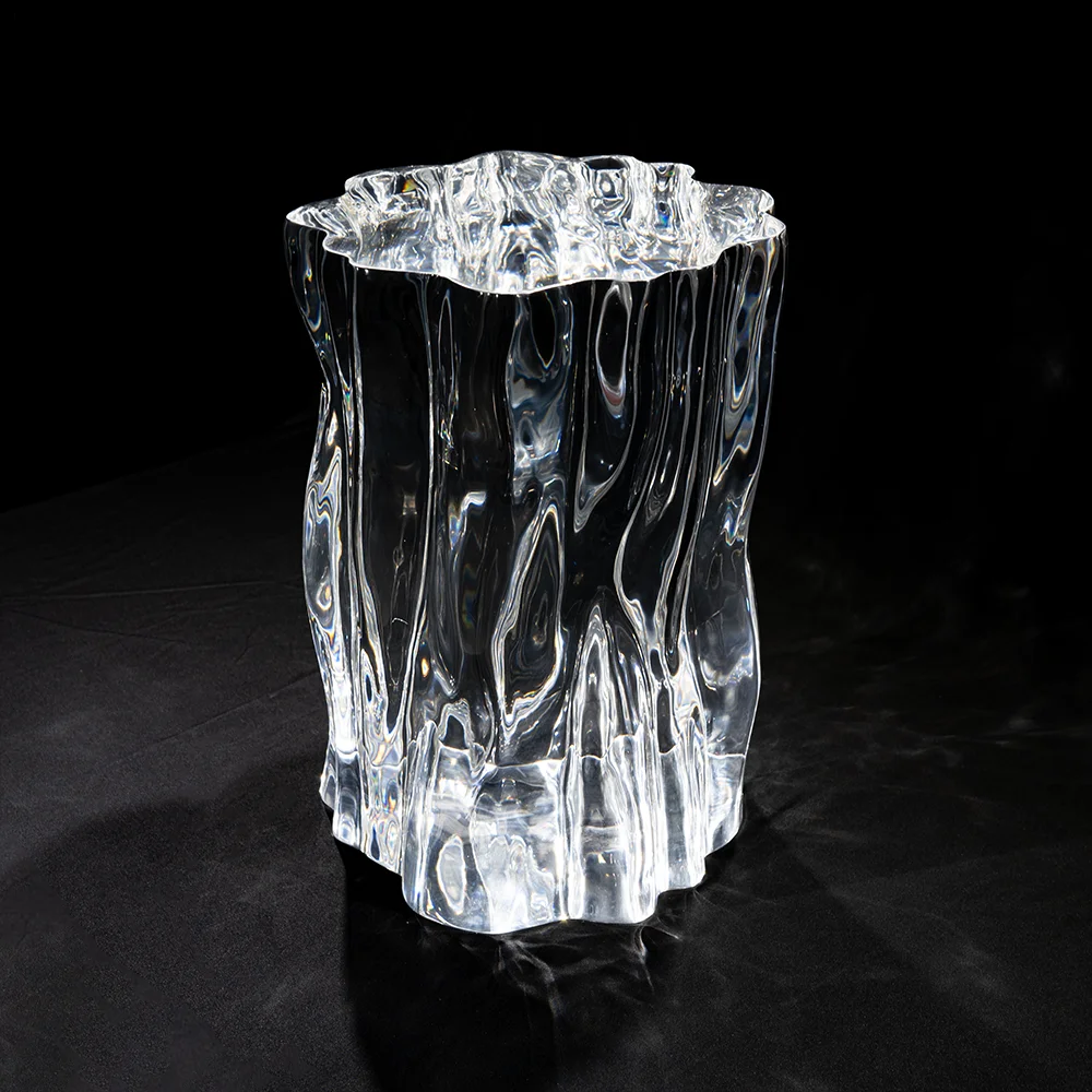 transparent resin art furniture Modern luxury home decor Acrylic transparent art sculpture furniture Living room Acrylic table