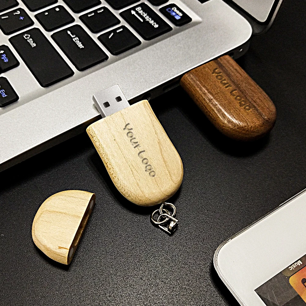Pormo подарки на заказ логотип дерево usb 3 0 2-64 Гб memory stick с деревянной коробке свадьба