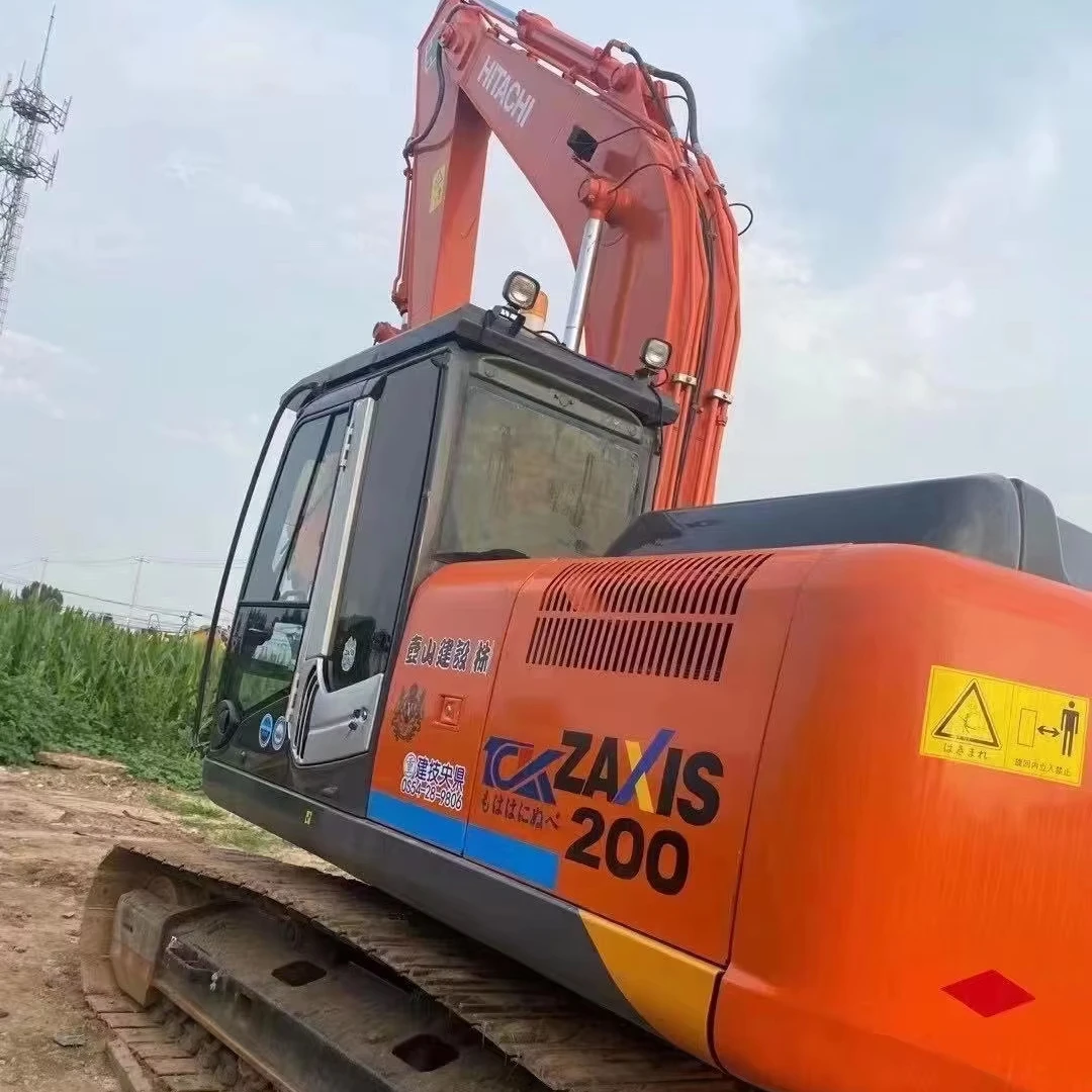 HITACHI ZX200-3 Japanese original  backhoe loader with EMA CE EPA certifications, with high quality and favorable price