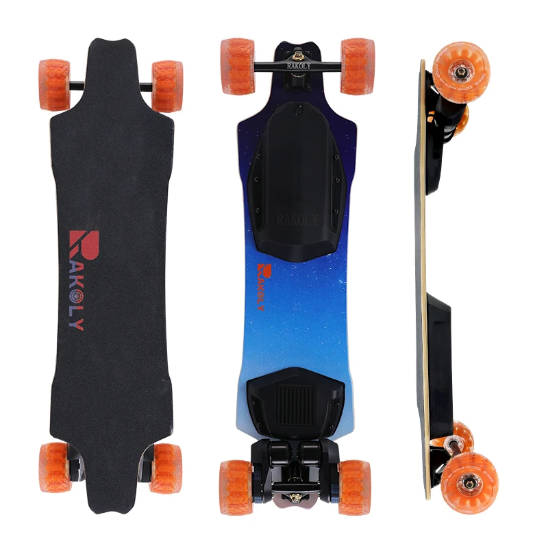 Diy канадский клен полный лонгборд Электрический скейтборд на аккумуляторной батарее для продажи