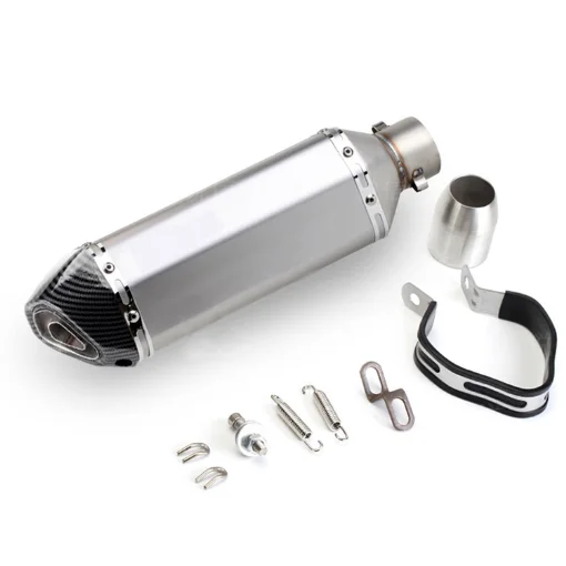 Factory Universal Muffler Straight Racing Performance Stainless Steel Car Back For Exhaust Muffler Universal Catalytic Converter
