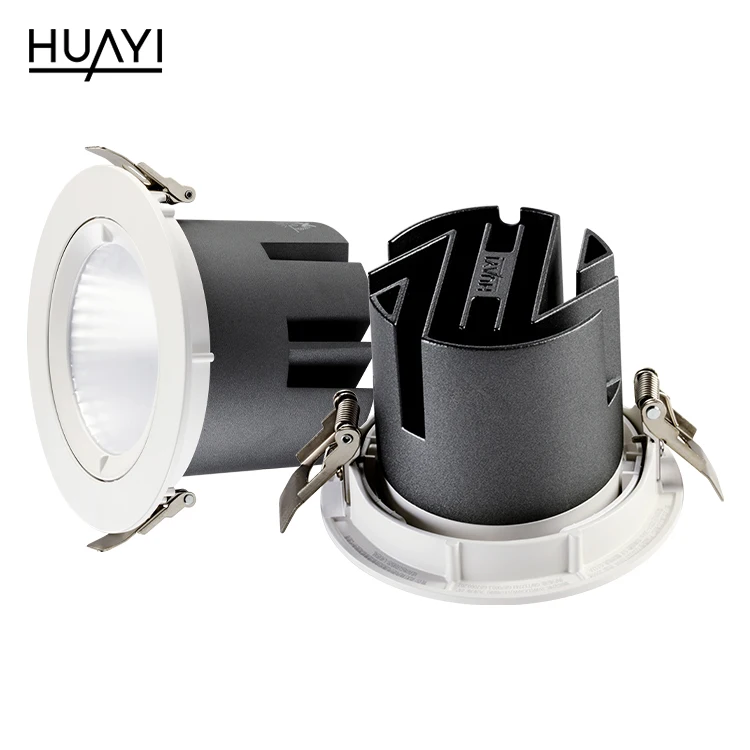 HUAYI Китай производитель пластик 220v 12w 18w 30w 45w Крытый рынок музея гостиной светодиодный