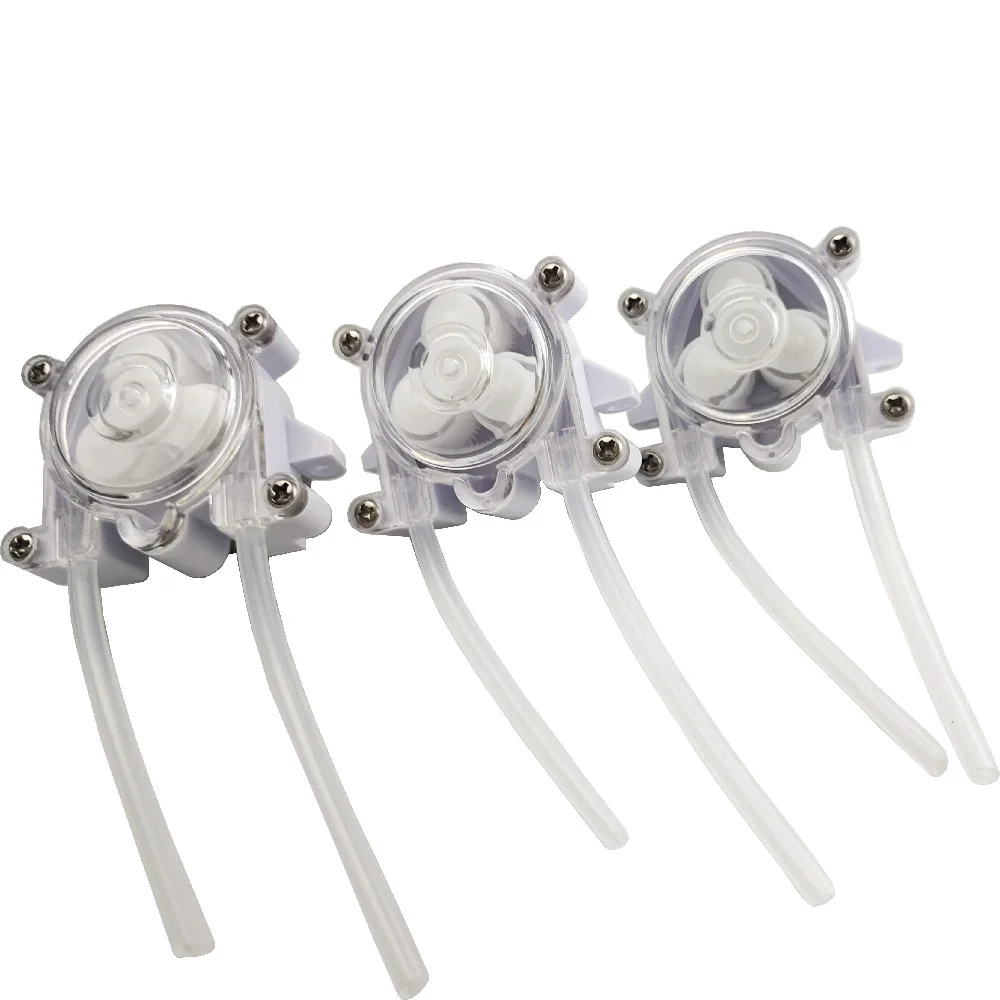 DC6V DC12V 75-95ml/min Micro Automatic Silent Self-priming Electrical Small Titration Pump Peristaltic Pump