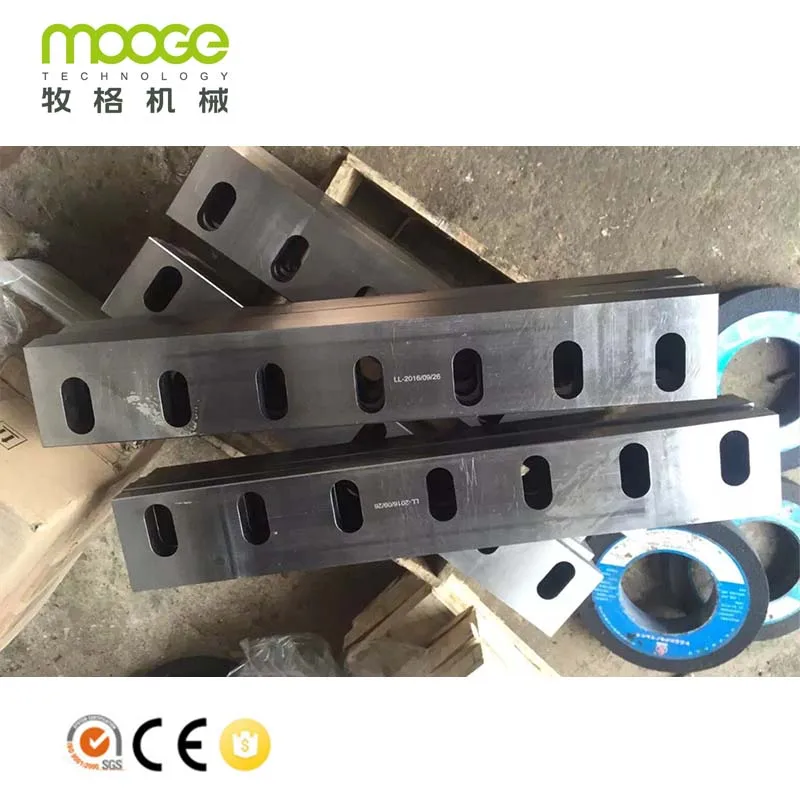 SKD-11 Material Plastic PET Bottle Crusher/crushing machine blade