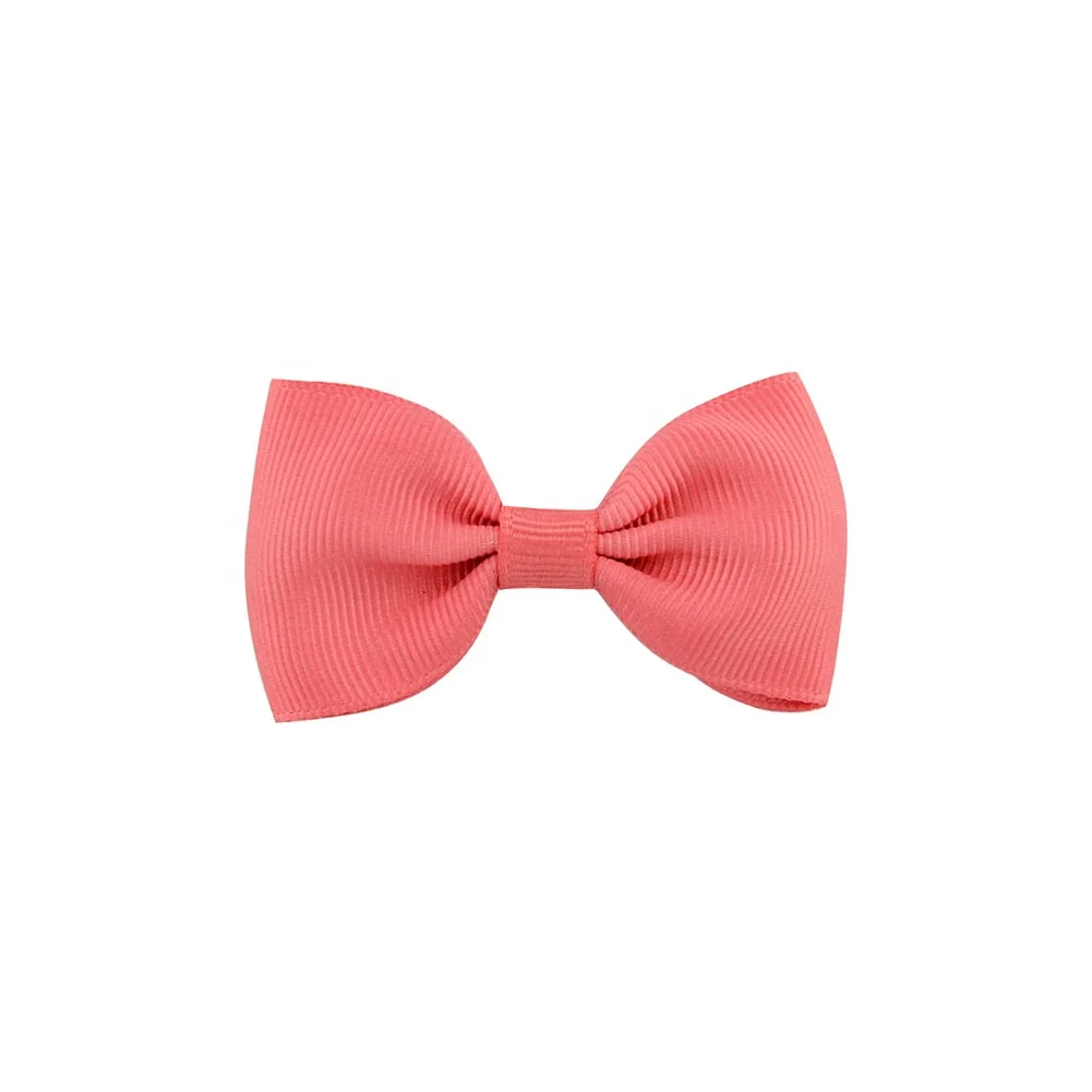 20 Colors Girls Hair Bows Grosgrain Ribbon 2.75 inch Alligator Bow Clips For Girls Kids