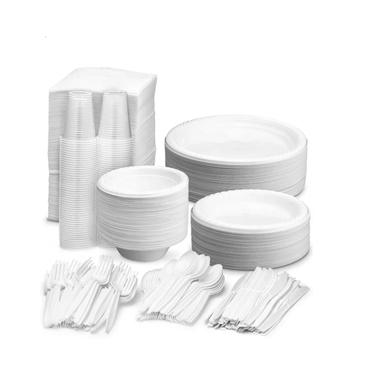 Eco-friendly Biodegradable One Time Use Microwave Safe Bagasse Sugarcane Disposable Plates