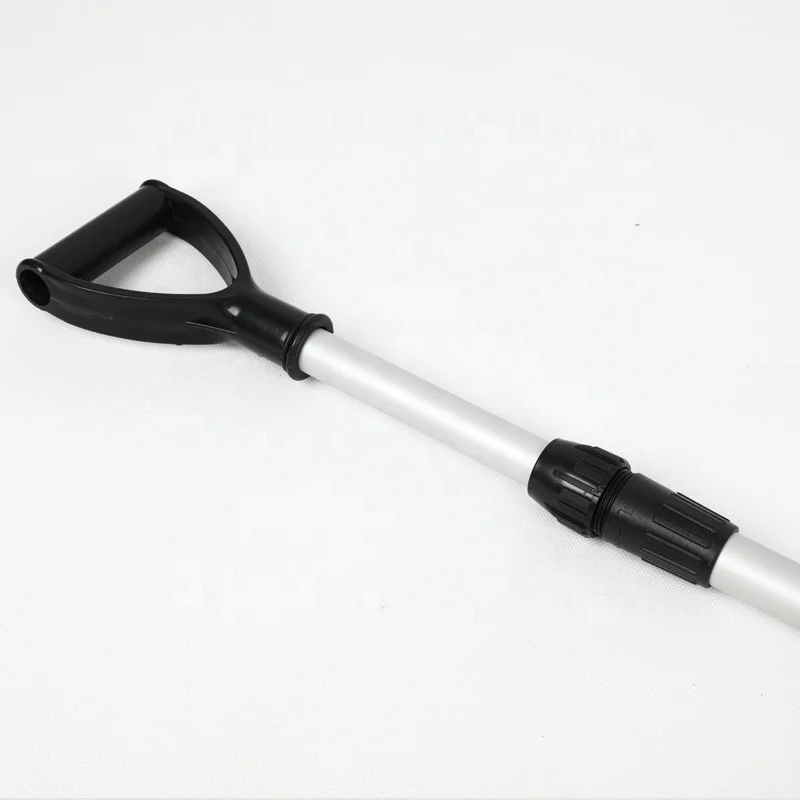 Lightweight Emergency Car Snow Shovel with D-Grip and Durable Aluminum Handle