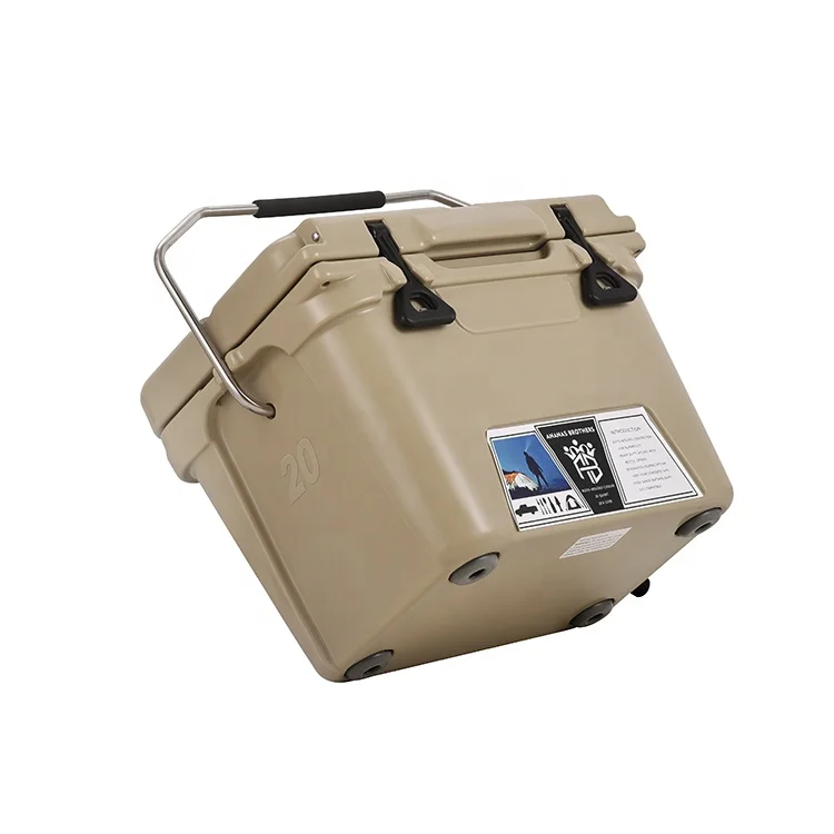 Custom 20L 45L 65L 110L 145L Camping rotomolded cooler with Bottle Holder