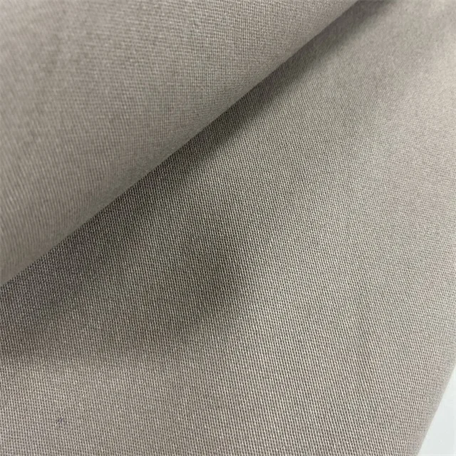 
98%cotton 2%spandex reactive solid woven organic cotton twill fabric 