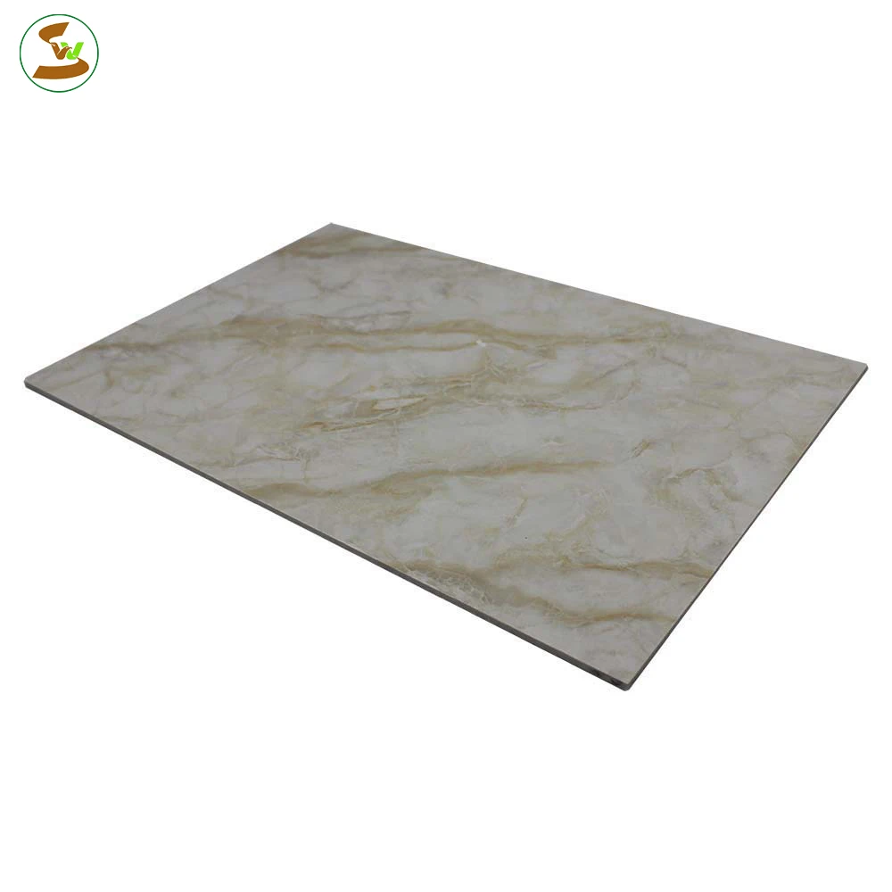 high glossy waterproof fireproof hot stamping white 4x8 decorative marble pvc sheet prices