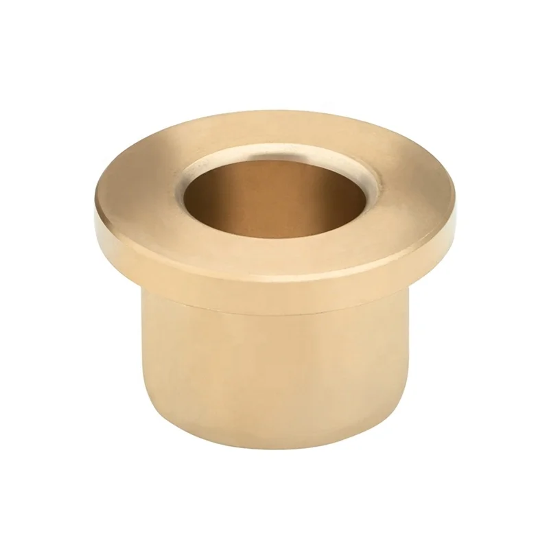 Oil Free Bushing Bronze Shouldered SHFZ Tin Bronze 663 Shouldered Oilless Bushing Wear-resistant OFG31 Flanged Bronze Bearing