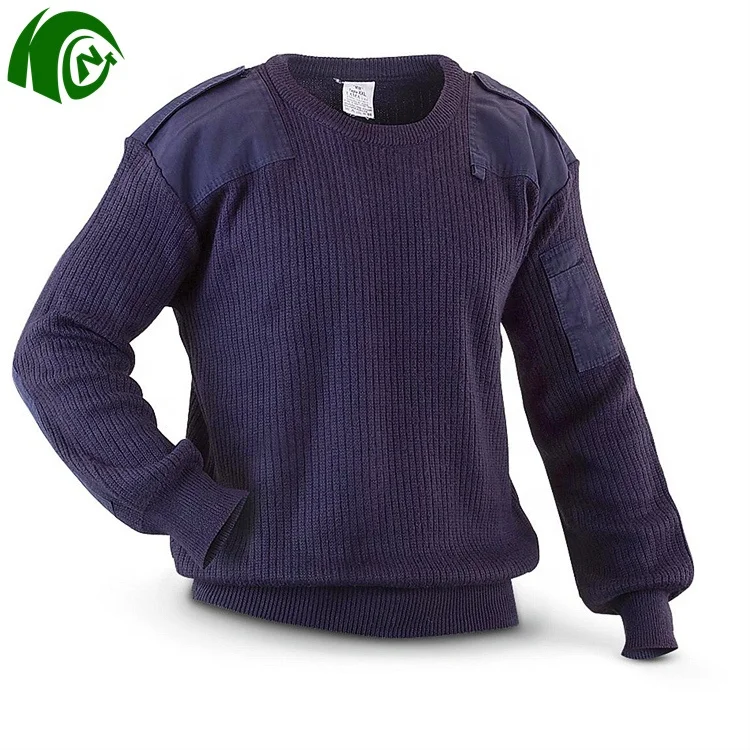 KANGO Sweater Men Pullover Knit Sweater Men Tactical Wool Acrylic Tactical Jumper Fleece Oversized Pullover Hoodie for Men