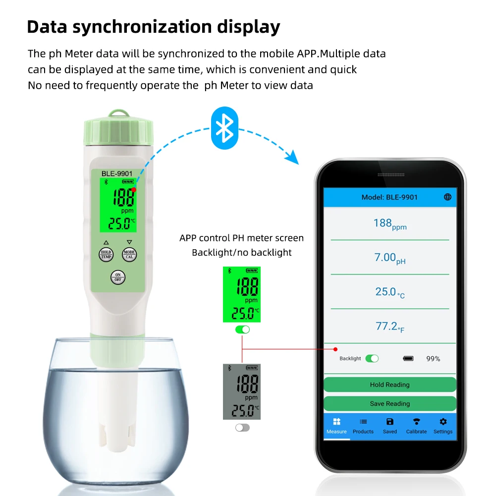 Pocket-size 3 in 1 tds meter drinking for water PH TDS Temp water quality analyzer instruments for pool