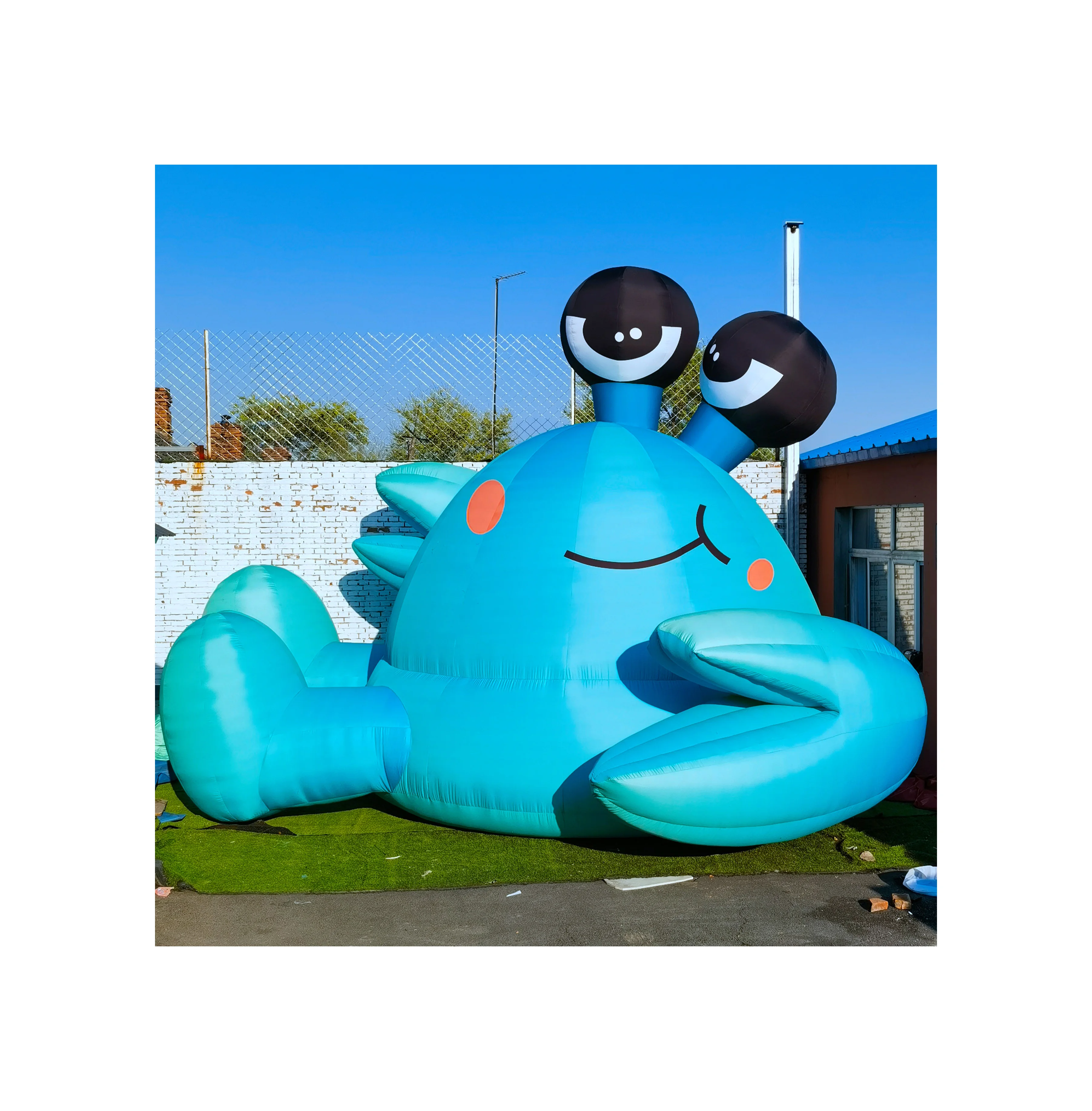 BOYI inflatable advertising marine crab balloon