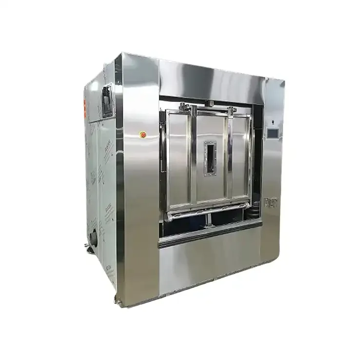 industrial Fully Automatic 30kg,50kg,100kg big barrier Hospital Washing Machine