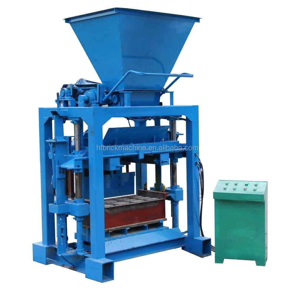 QT4-35 Hollow Block Machine Multifunctional Concrete Clay Brick Making Machine Makiga Block Making Machine Price in Kenya 2000