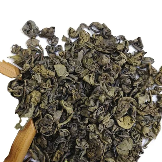 China high quality gunpowder 9475 free sample green tea leaves algeria for bulk sale