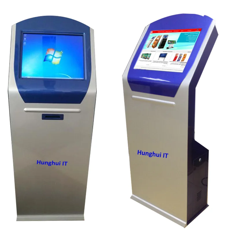Ticket issuing kiosk queue management system machine for bank and hospital