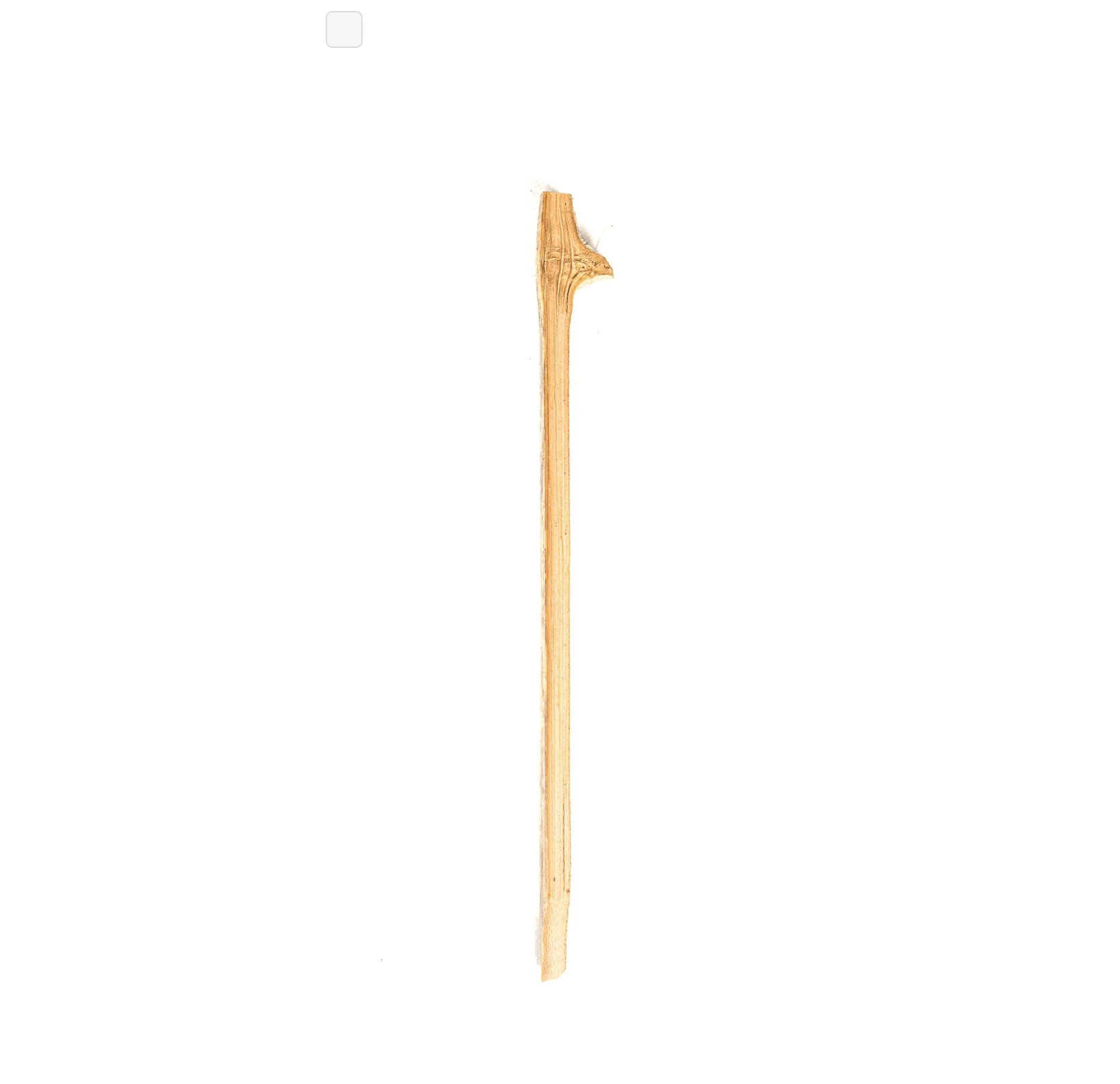 Biodegradable natural timber weed mat pegs to securely anchor mulch mats to the ground