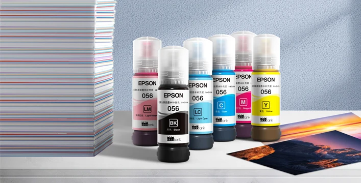 Hot sale six color XP600 head WIFI A4  automatic Desktop PVC ID card UV sublimation transfer inkjet printer for EP L805/L8058