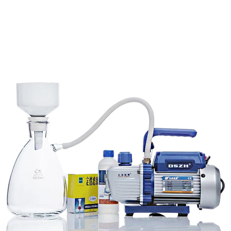 Chemistry laboratory Glass Vacuum Suction solvent filter Filtration apparatus kits with busher buchner funnel