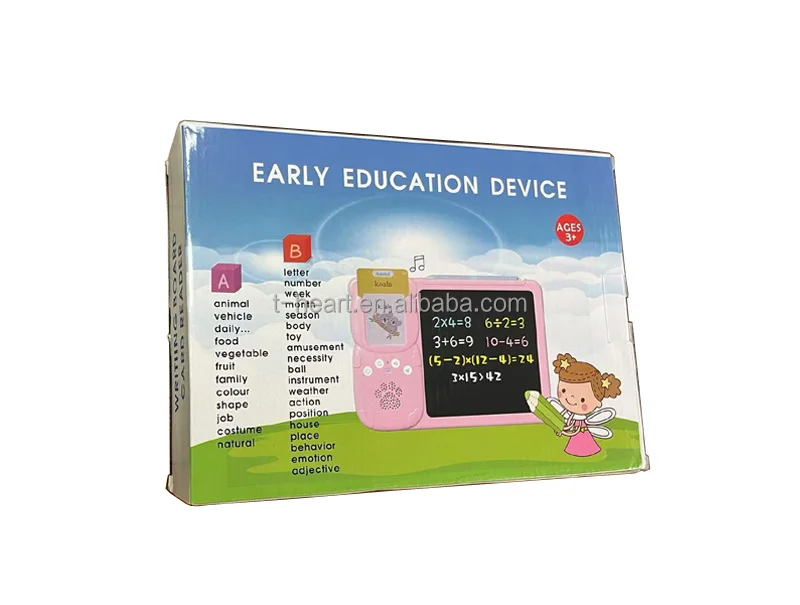 educational toys talking flash cards learning machines with icd drawing tablet Arabic English Spanish French German Bulgarian