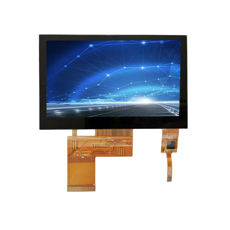 China supplier high quality 4.3 inch Capacitive touch panel tft lcd for consume electronics