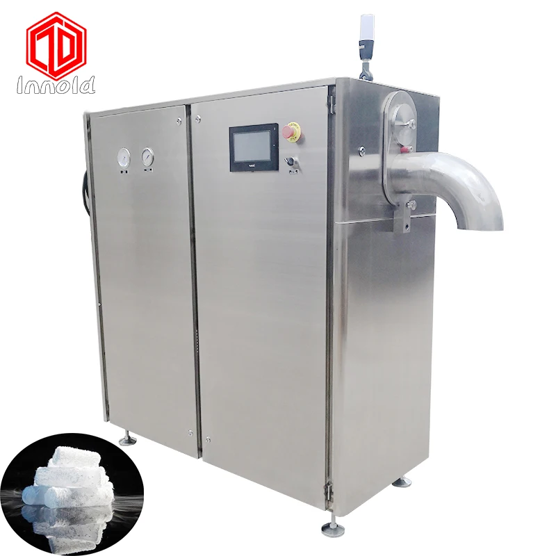 Commercial Industrial Dry Ice Makers Machine Co2 Snow Maker