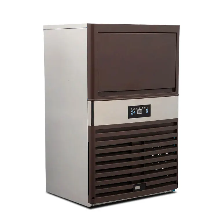 Stainless Steel Commercial Air Cooled Portable Counter Ice Machine High Performance Customizable Ice Machine