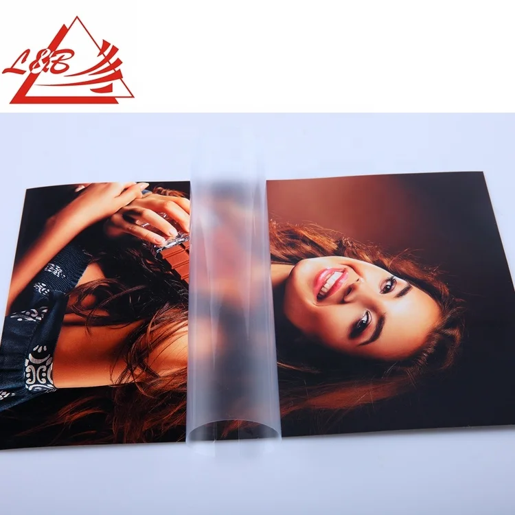 L & B 19 # Алмазная текстура прозрачная фотопленка холодное Ламинирование ПВХ рулоны пленки