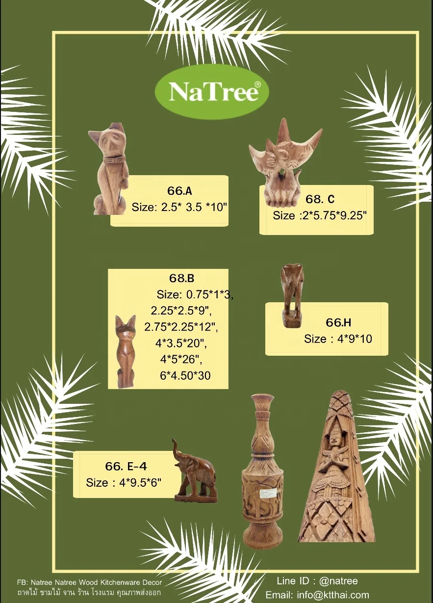 Natree Vase Wood Home Decoration Event Accessory is a hot sale high grade product from Thailand OEM Provided