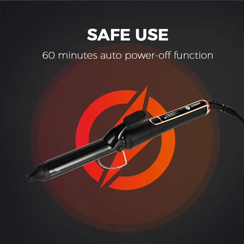 Плойка для завивки 360 градусов вращающаяся плойка с керамическим покрытием бочка профессиональная бигуди волос