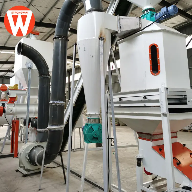 animal feed plant design poultry feed pellet production line plant for sale