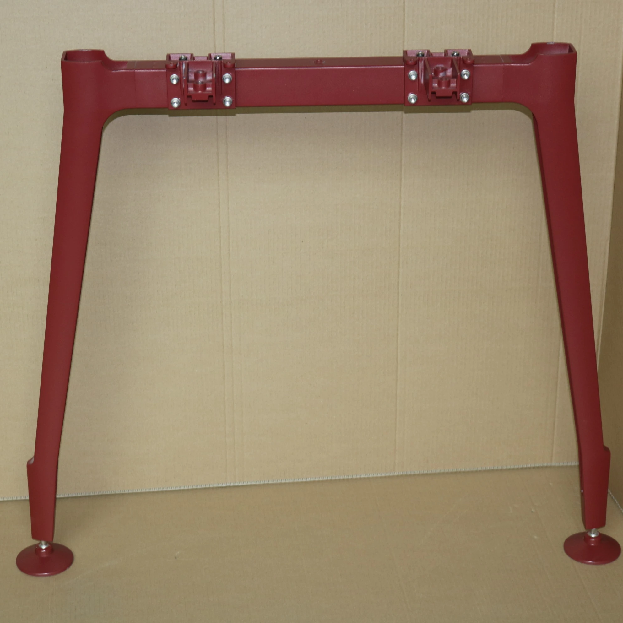 Guangzhou hardware frame furniture office metal furniture legs metal office table frame for office table powder coated